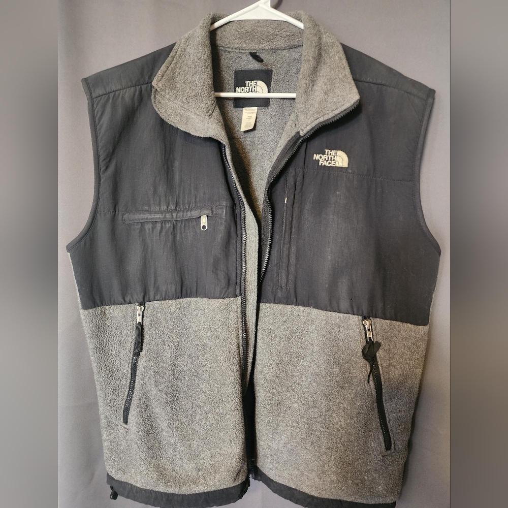 The North Face Vest, Men's size Large Blue and Gray North Face Vest